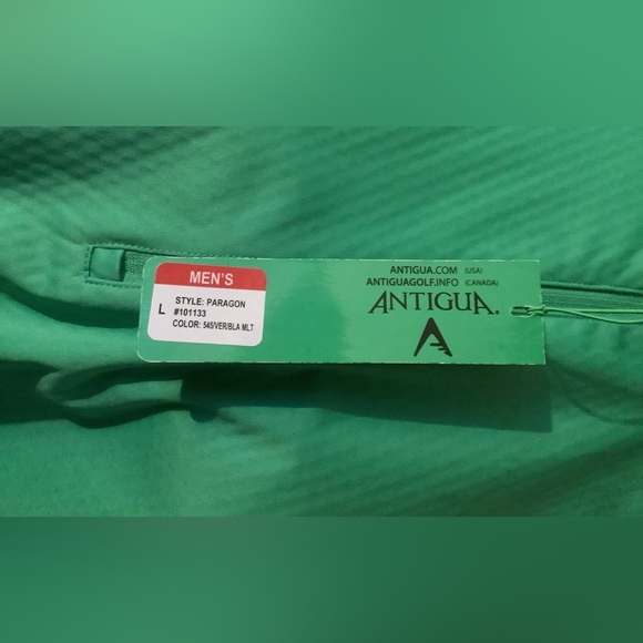 Antigua PRF-72 Golf 1/4 Zip Jacket - Picture 4 of 6